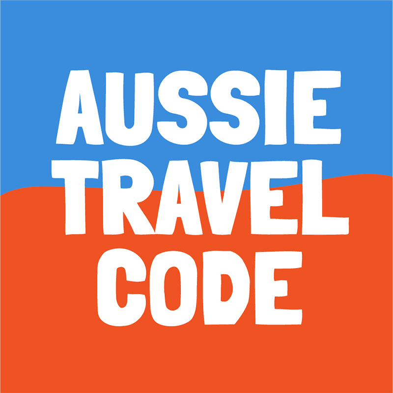 Aussie Travel Code Colour Square