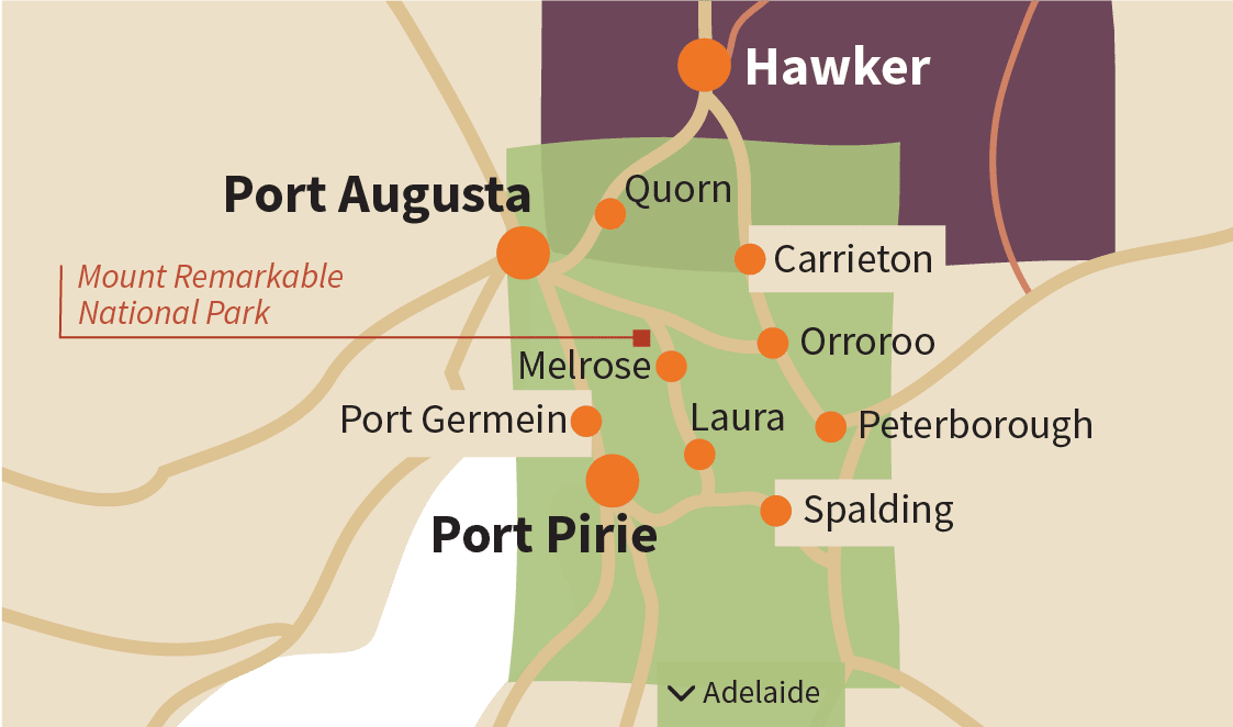 Southern Flinders Ranges Visitor Guide Welcome to the Southern Flinders Ranges