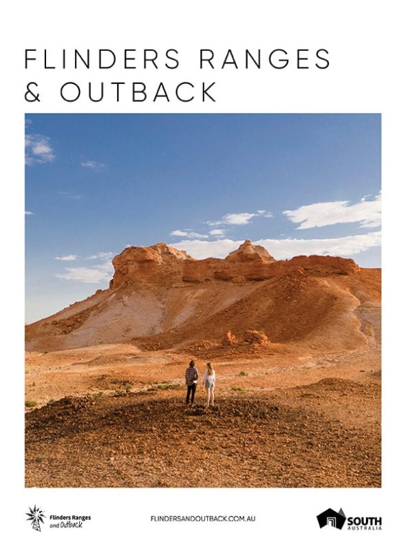 Flinders Ranges Razorback Lookout Road Map Visitor Guide | Flinders Ranges and Outback