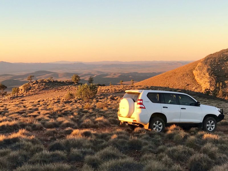 View from Horseshoe Top-End's 4wd tracks