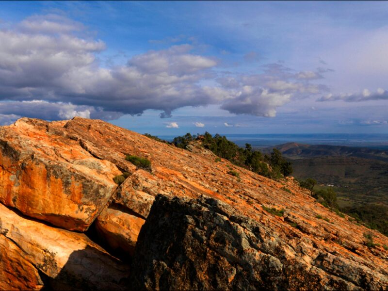 View from Devils Peak Summit