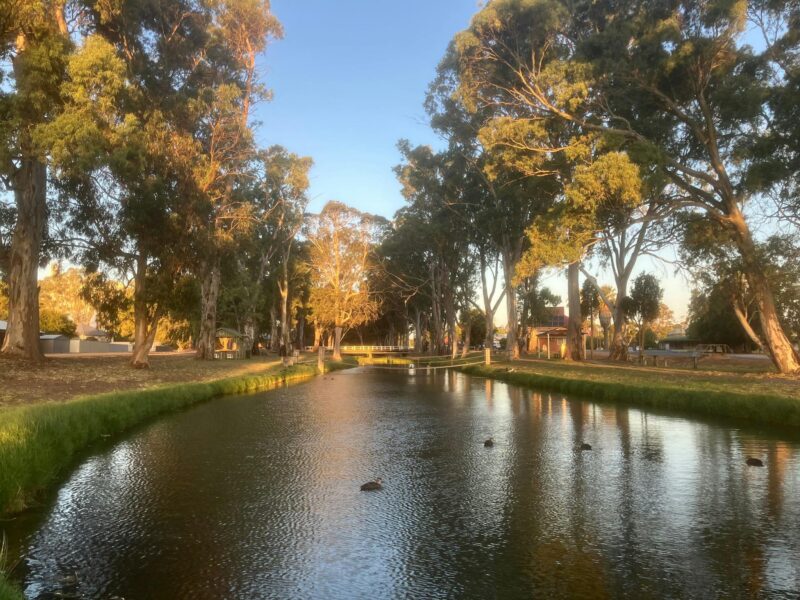 Belalie Creek  crossing