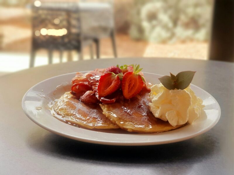 Pancakes for Breakfast at the Australian Arid Lands Botanic Garden