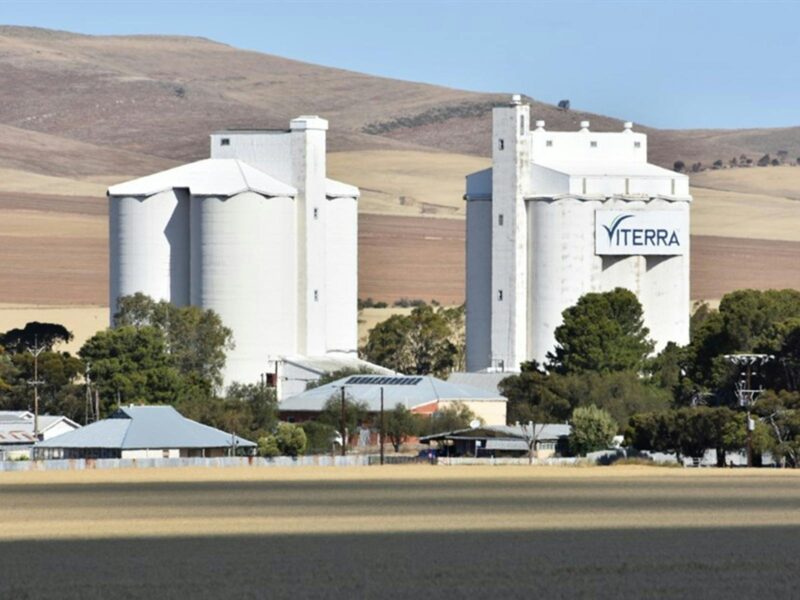 Silos at Gulnare, South Australia