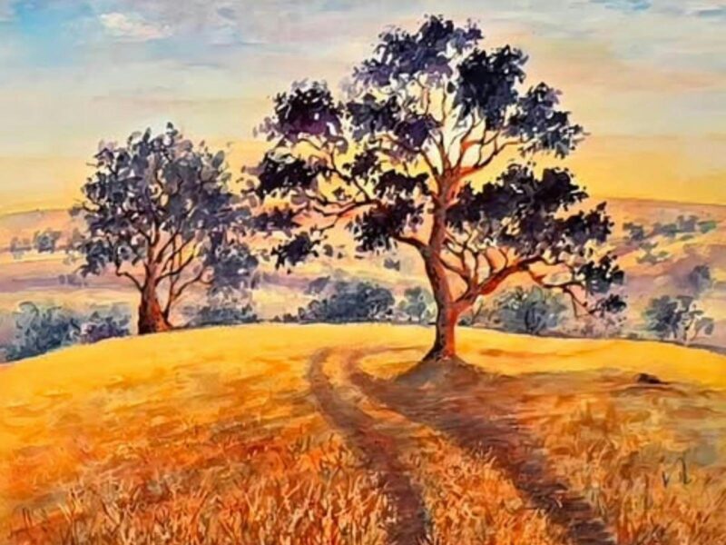 Sundown over Gowan Hills - Southern Flinders