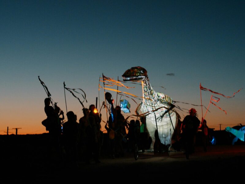 ATDW Opal Evolution Stones That Flow With Light.jpeg Opal Evolution Parade 2024 at Sunset