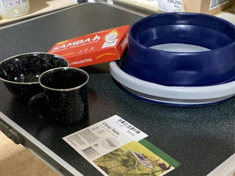 Camping Supplies Available