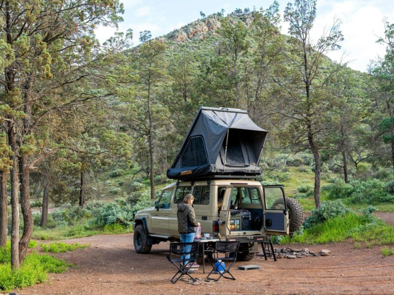 Camping in the Hidden Valley